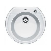Гранитная кухонная мойка BLANCO - Rondoval 45 - белый (515671) ID:NL010730
