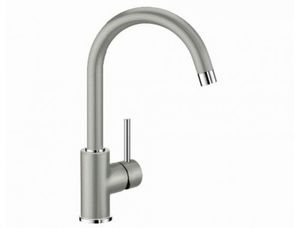 Гранитный кухонный смеситель BLANCO - Mida - жемчужный (524210) ID:NL010820