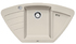 Гранитная кухонная мойка BLANCO - Zia 9 E жасмин (514759) ID:NL012769