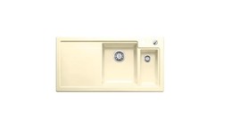 Керамическая кухонная мойка BLANCO - Axon II 6S керамика ваниль (516545) ID:NL010749