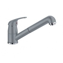 Гранитный кухонный смеситель BLANCO - Daras S - алюметаллик (517733) ID:NL010800