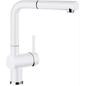Гранитный кухонный смеситель BLANCO - Linus-S - белый (516692) ID:NL012789