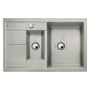Гранитная кухонная мойка BLANCO - Metra 6 S compact - жемчужный (520576) ID:NL010708
