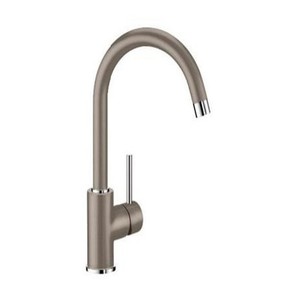 Гранитный кухонный смеситель BLANCO - Mida - серый беж (519422) ID:NL04479