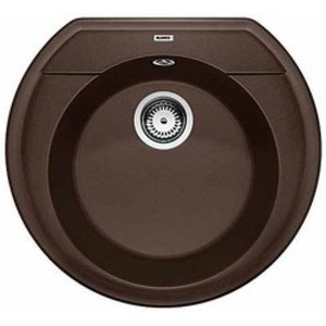 Гранитная кухонная мойка BLANCO - Rondoval 45 - кофе (515676) ID:NL010732