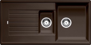 Гранитная кухонная мойка BLANCO - Zia 6 S - кофе (515072) ID:NL010746