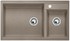 Гранитная кухонная мойка BLANCO - Metra 9 серый беж (517364) ID:NL013303