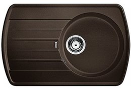 Гранитная кухонная мойка BLANCO - Rondoval 45 S - кофе (515769) ID:NL010737