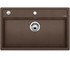 Гранитная кухонная мойка BLANCO - Dalago 8 - кофе (516638) ID:NL010681