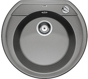 Гранитная кухонная мойка BLANCO - Rondoval 45 - алюметаллик (515670) ID:NL010728