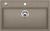 Гранитная кухонная мойка BLANCO - Dalago 8 - серый беж (517323) ID:NL010682