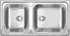 Кухонная мойка из нержавеющей стали BLANCO - Tipo XL 9 (511926) ID:NL010760